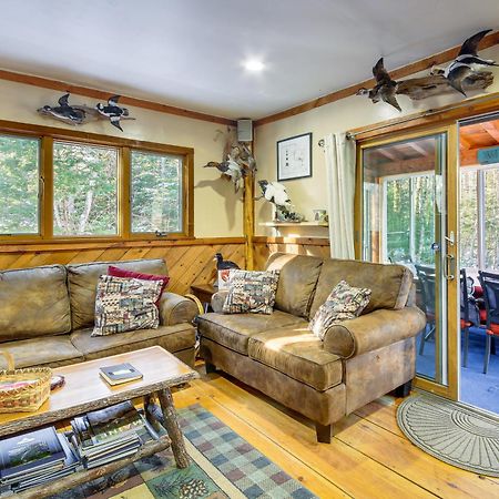 Rustic Searsport Cabin Loft And Sunroom On 10 Acres Exterior foto