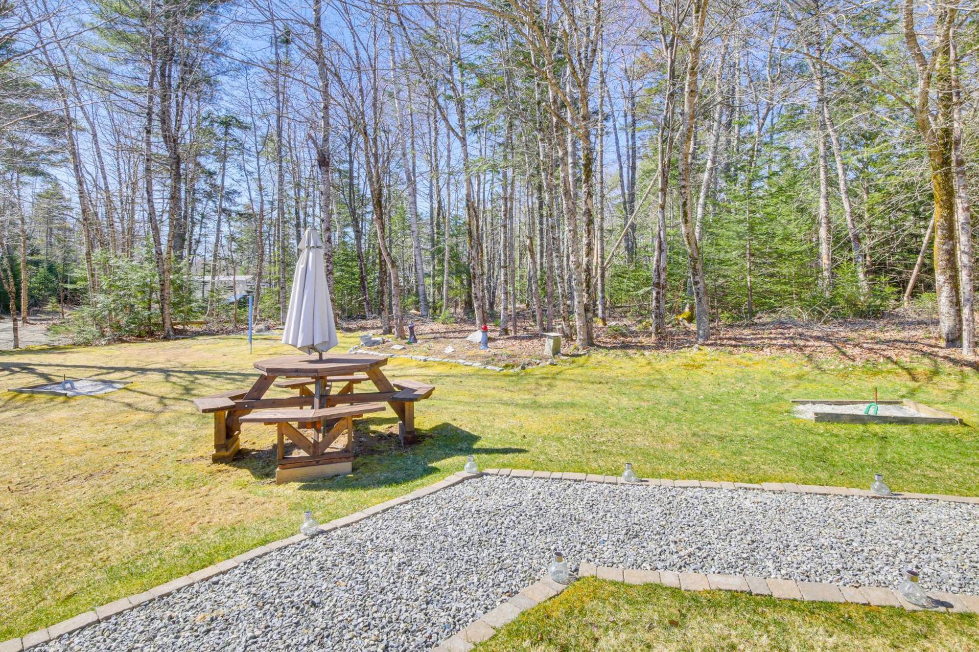 Rustic Searsport Cabin Loft And Sunroom On 10 Acres Exterior foto